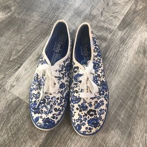 Floral print Keds . Size 6.5